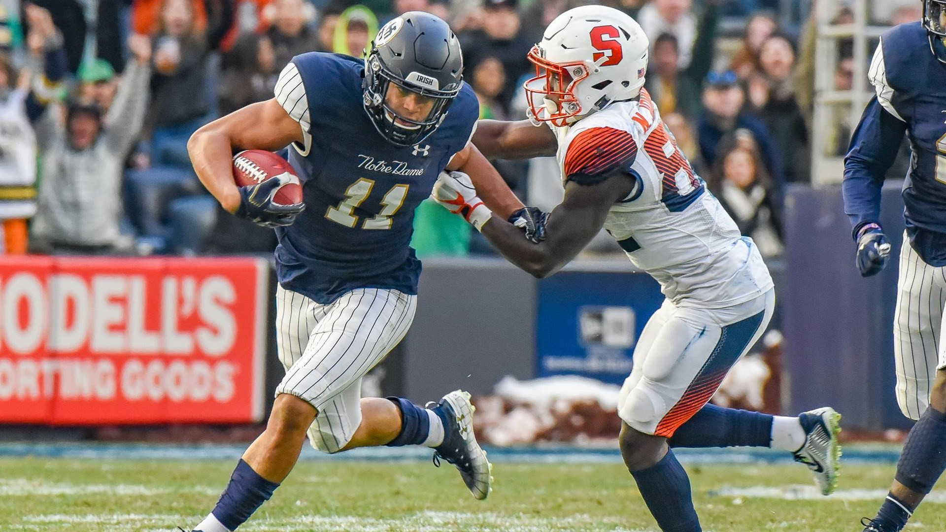 Bright Lights, Big City: Irish Crush Orange 36-3 Alohi Gilman