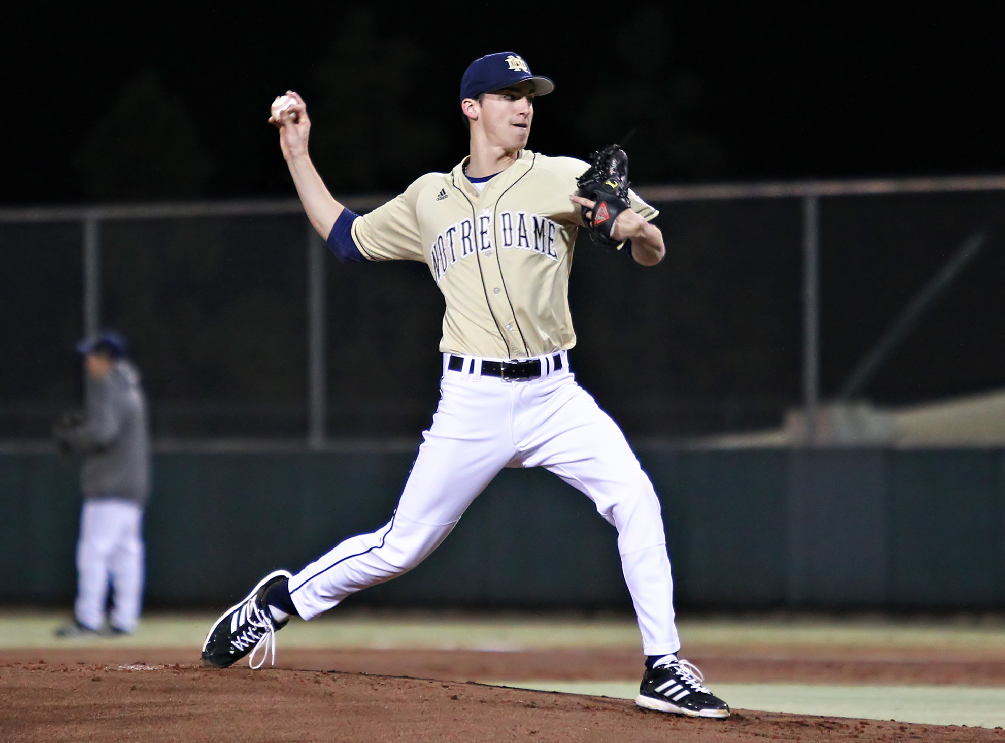 Irish Baseball Routs USF, 10-1, To Salvage Series Finale Senior co-captain Sean Fitzgerald.
