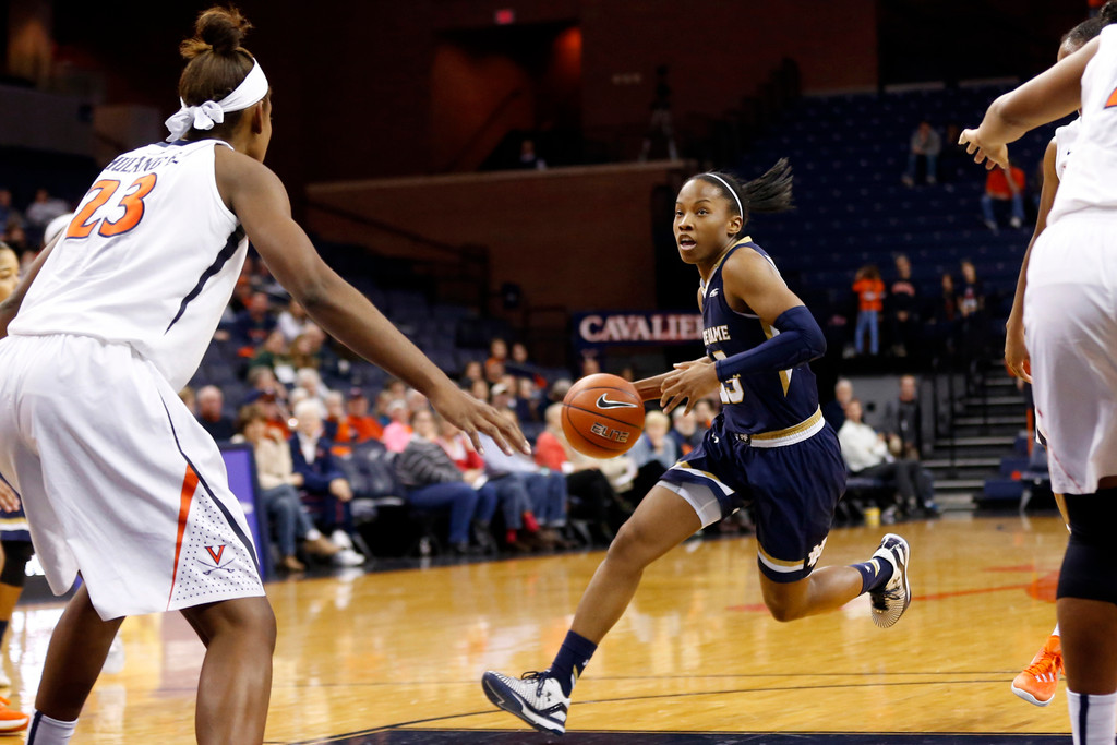No. 3 Notre Dame 74, Virginia 46