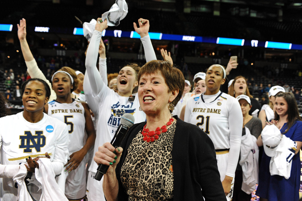 NCAA Elite Eight: ND WBB vs. Oregon (USATSI)