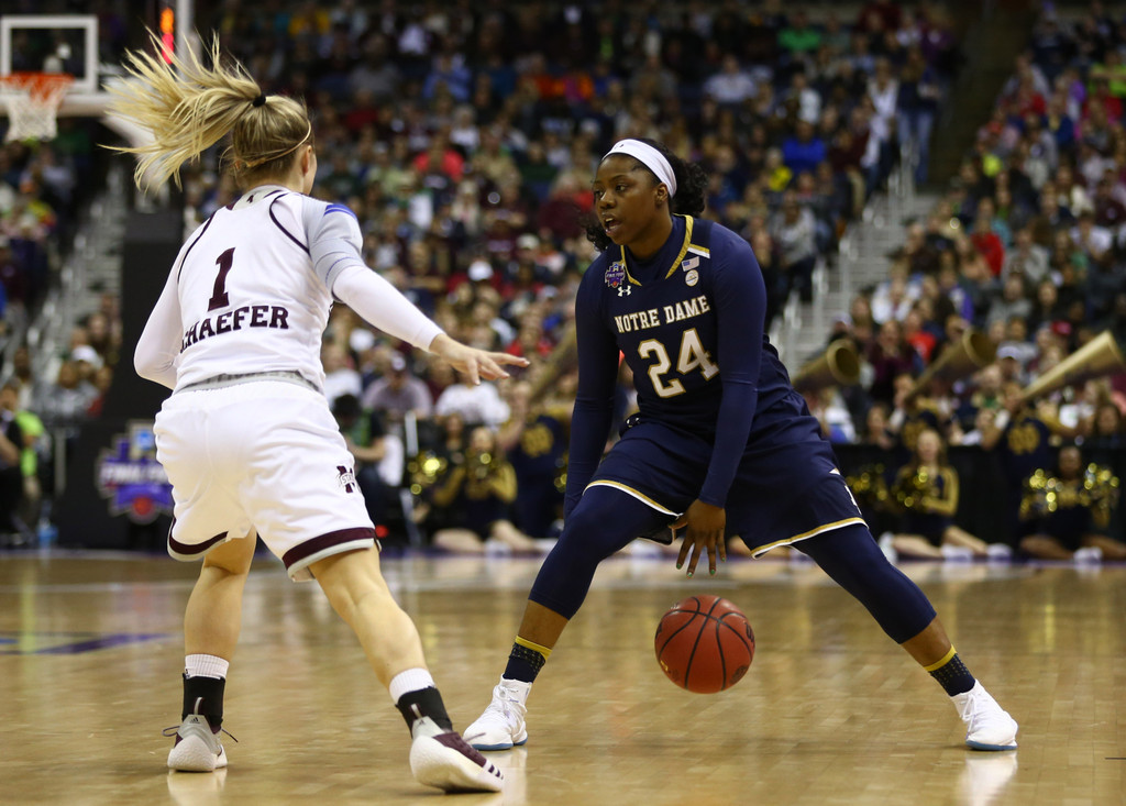 NCAA National Championship: ND WBB 61, Mississippi State 58 (USATSI)