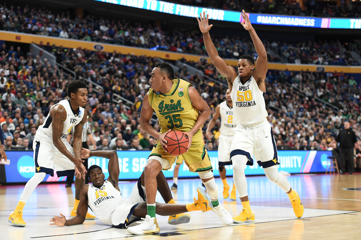 Irish Fall To West Virginia In Second Round Of NCAA Tournament Irish Fall To West Virginia In Second Round Of NCAA Tournament