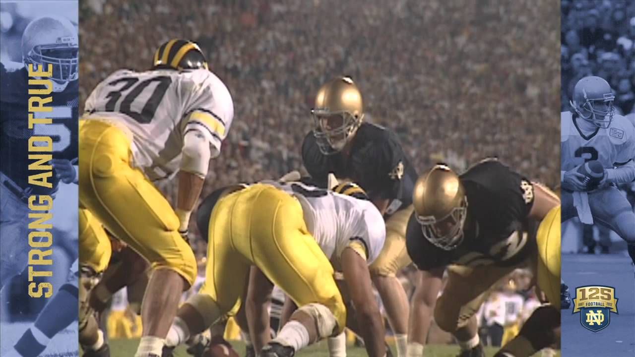 1990 vs. Michigan - 125 Years of Notre Dame Football - Moment #030