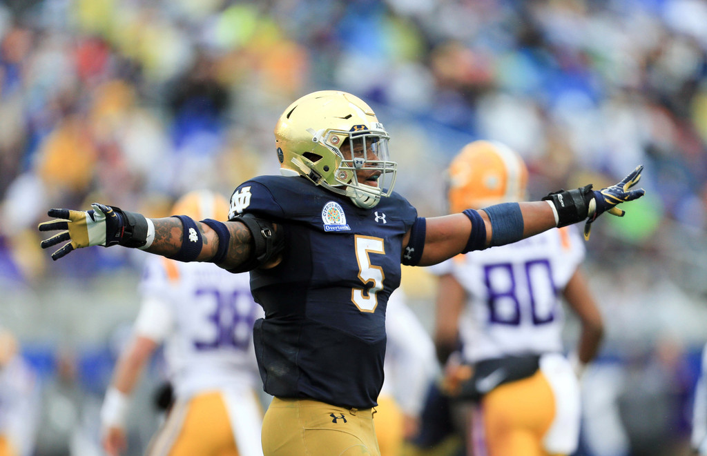 Notre Dame vs. LSU (USATSI)