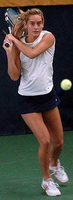 Notre Dame Earns Hard Earned Victory Over Texas A&M Brook Buck clinched the match for the Irish with a thrilling three set victory, 2-6, 6-2, 6-3