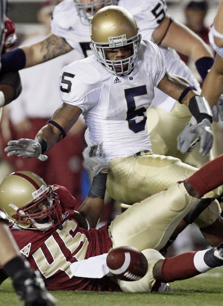 Notre Dame vs. Boston College, 11/08/08