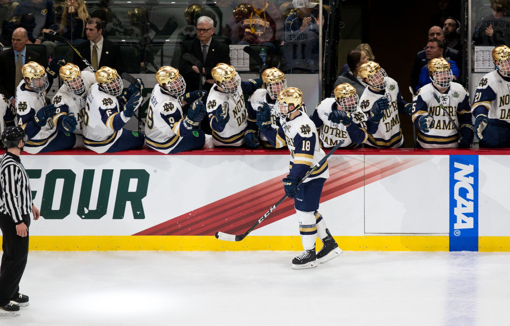 No. 1 Notre Dame Hockey vs. Michigan, National Semifinal