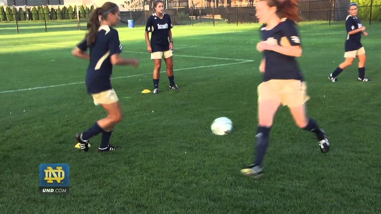 Notre Dame Women's Soccer Opening Practice (Randy Waldrum Mic'd Up)
