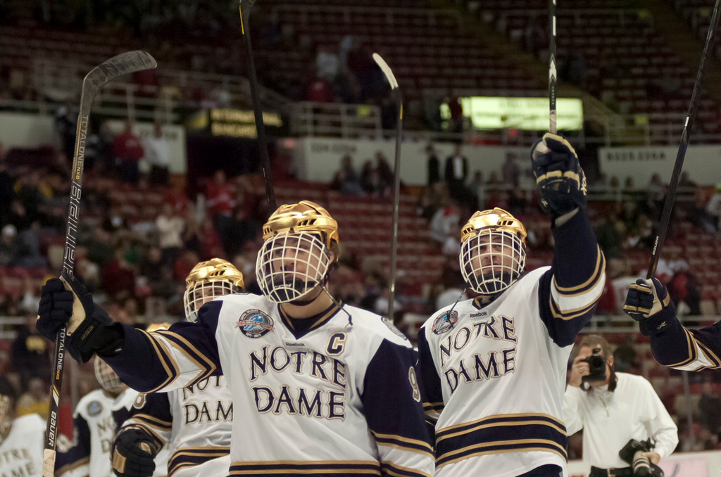 Notre Dame Men's Ice Hockey v Ohio State on 03-23-2013