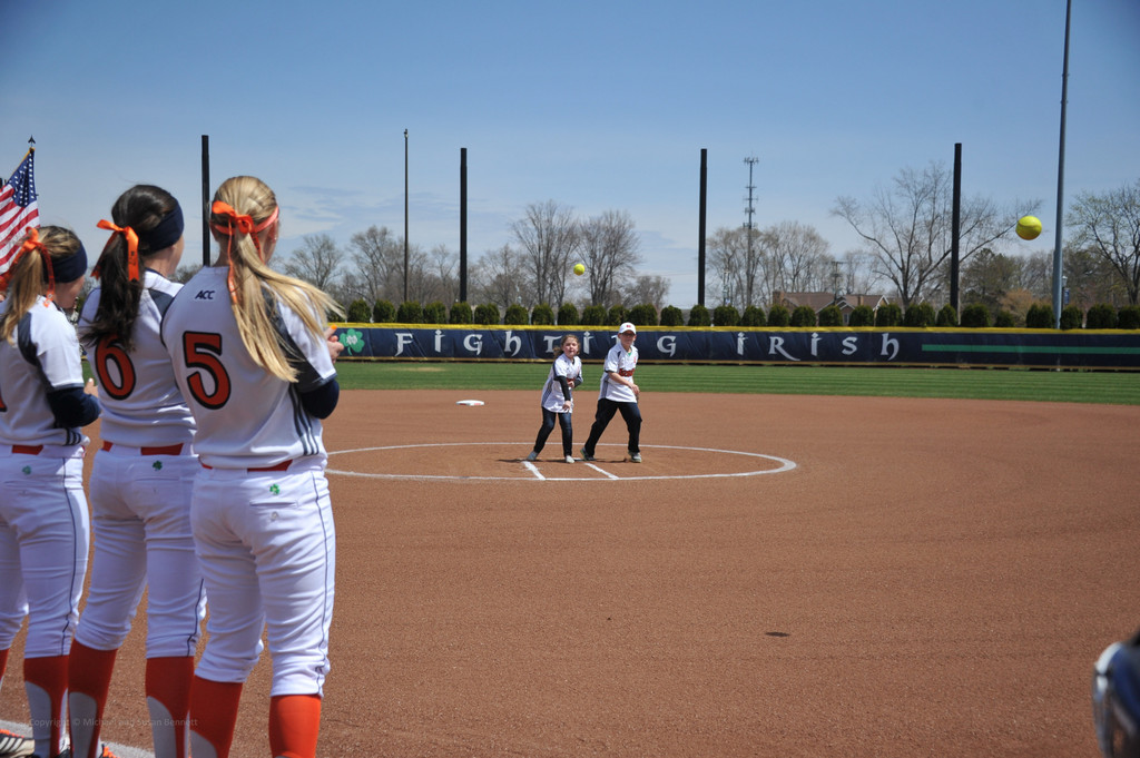 2014 Notre Dame Strikeout Cancer Doubleheader