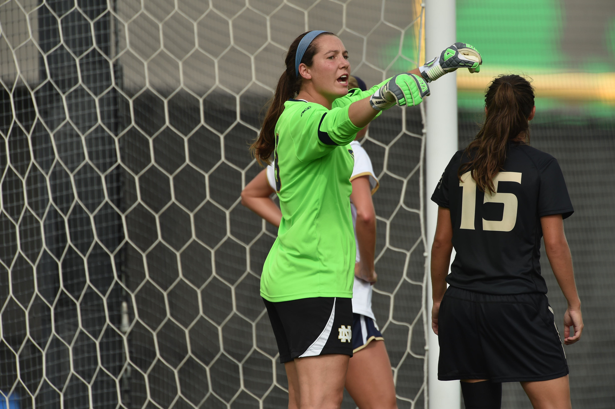 #12/11 Irish Clash With #5 Texas A&M In NCAA Championship Third Round Sunday Sophomore goalkeeper Kaela Little