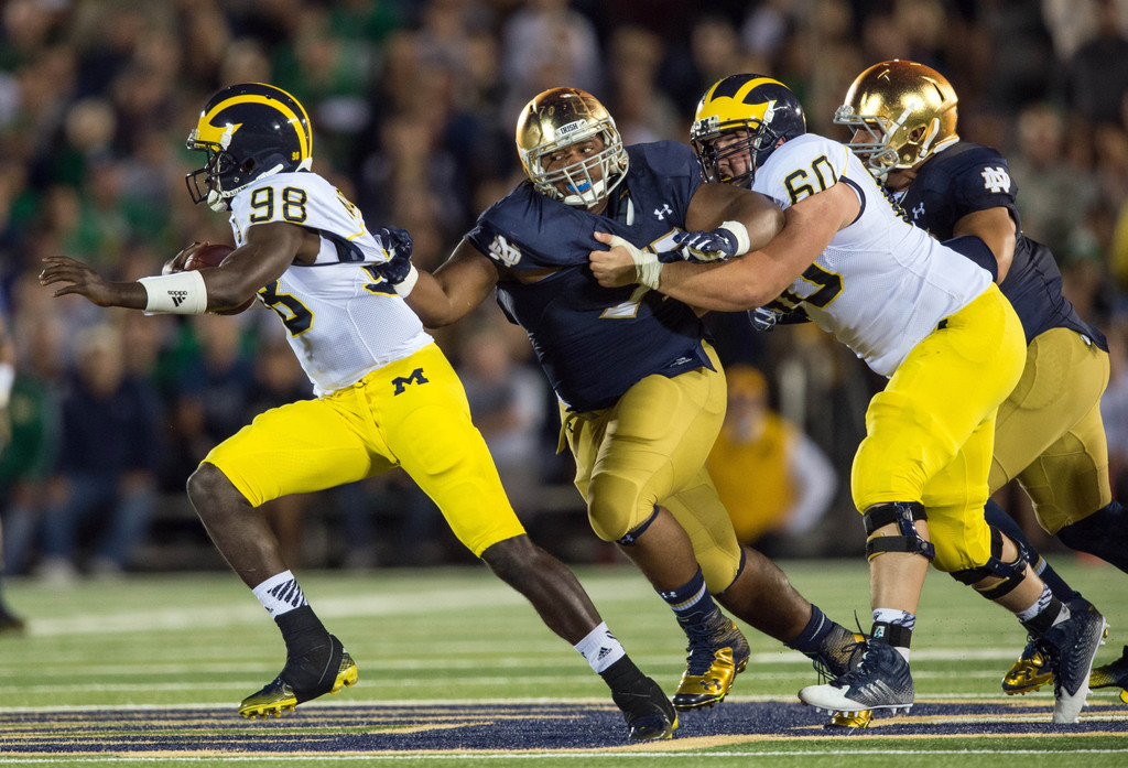 No. 16 Notre Dame vs. Michigan