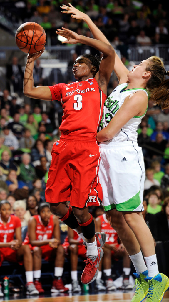 Diggins Leads No. 2 Irish To 71-46 Rout Of Rutgers (AP)