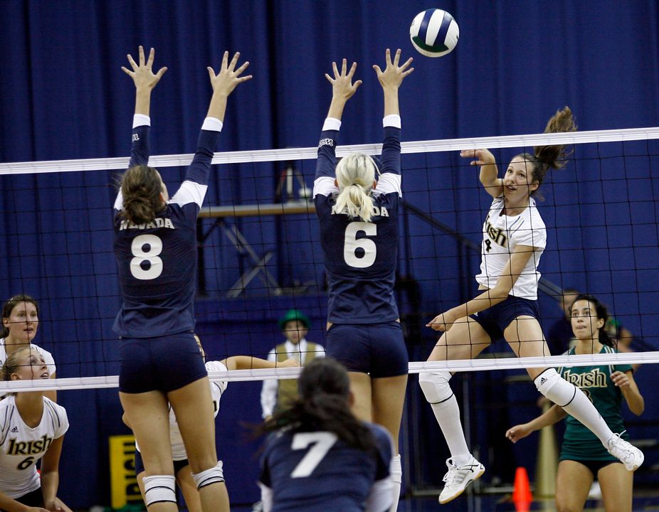 Serinity Phillips (pictured) and Kellie Sciacca were both named to the Shamrock Invitational All-Tournament squad.