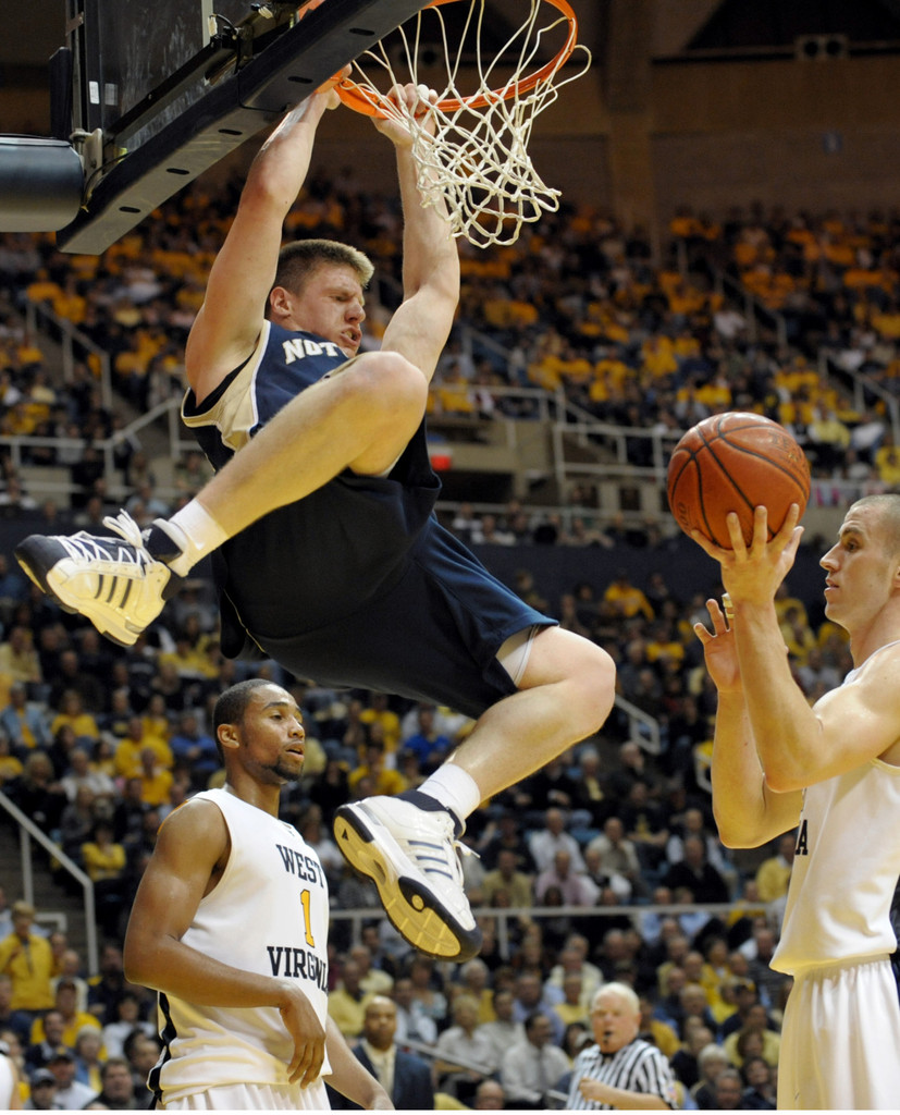 Irish Fall To Mountaineers (AP Photos)