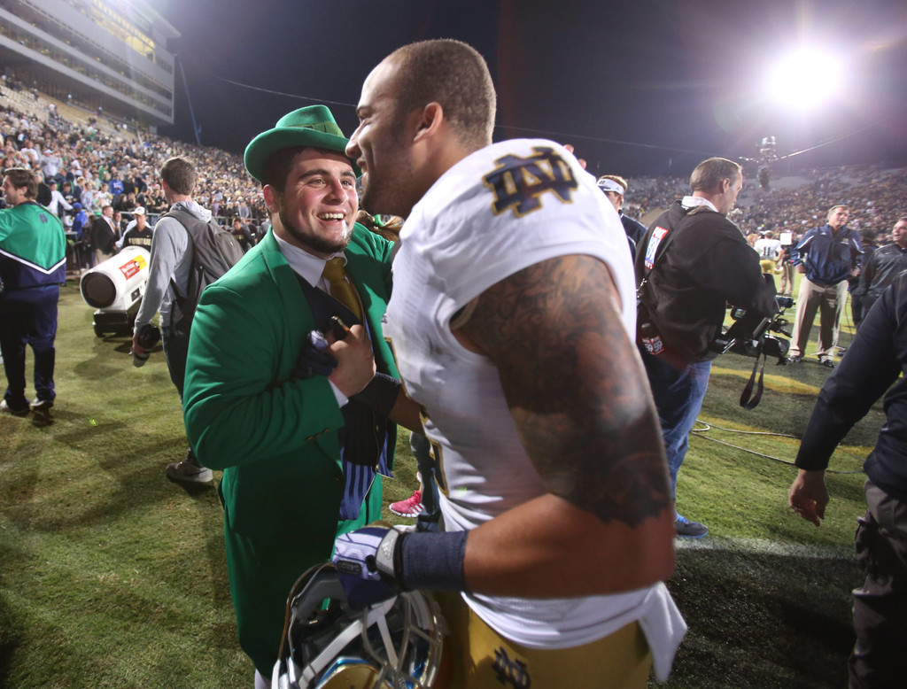 Notre Dame at Purdue (USATSI)