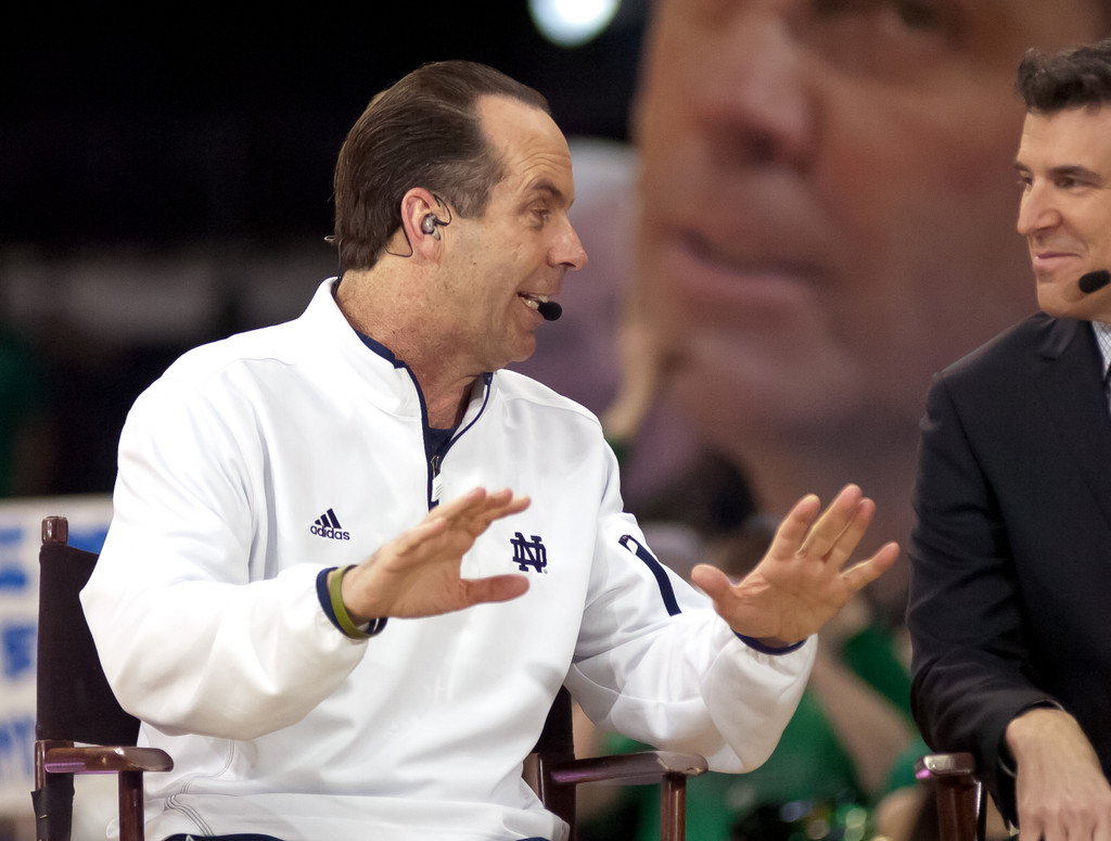 ESPN College GameDay visits Notre Dame Men's Basketball vs Louisville on 02-09-2013