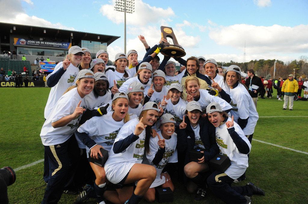 A Championship Season in Photos: 2010 Notre Dame Women's Soccer