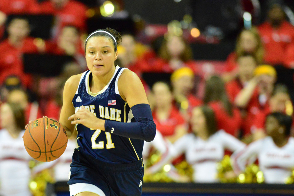 No. 2 Notre Dame at No. 8 Maryland