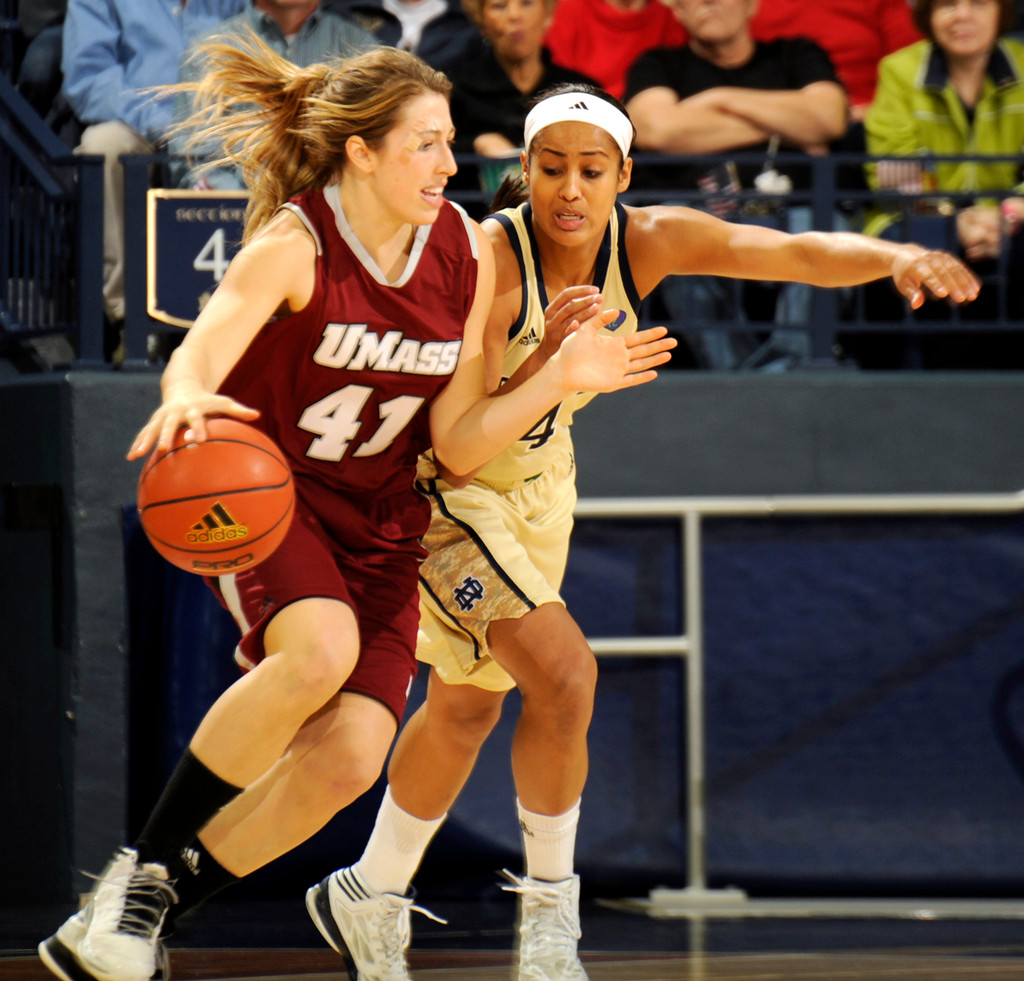 No. 7 Irish Dominate UMass in Home Opener, 94-50 (AP)