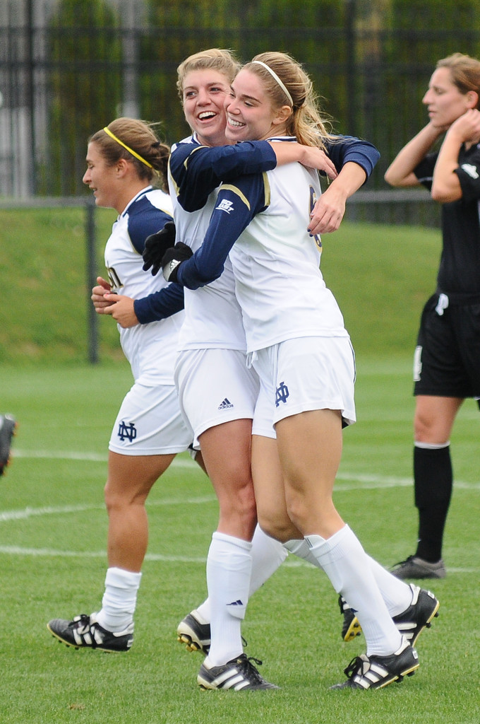 Notre Dame Women's Soccer vs Oakland on 09-23-2012