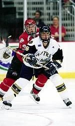 T.J. Jindra and the Notre Dame hockey team face Michigan State in a home-and-home series this weekend.
