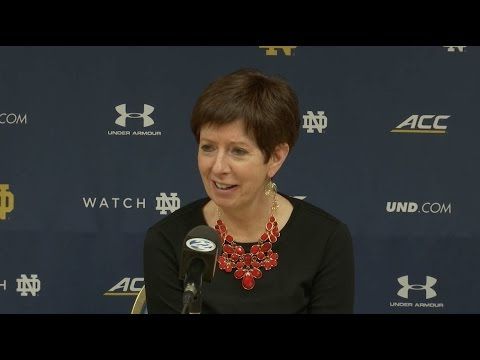 Muffet McGraw Post-Game Press Conference - Fordham