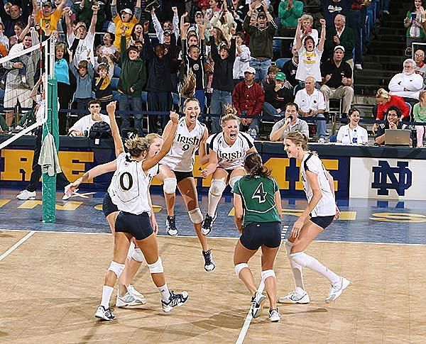 Volleyball is the 13th Notre Dame team to be ranked among the national top five during the past four calendar years.