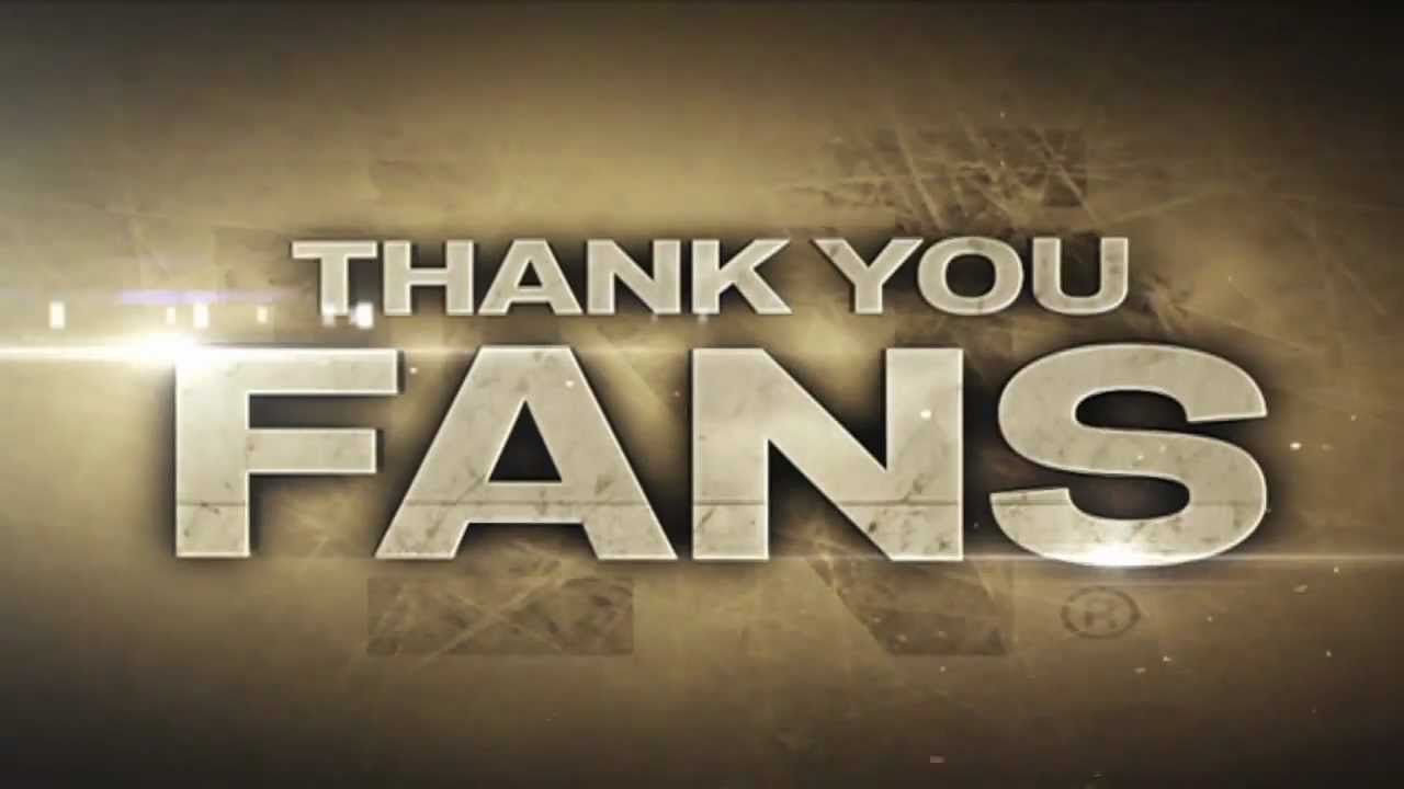 Fan Thank You 2012-2013