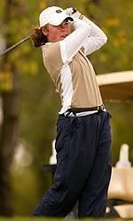 Junior Lauren Gebauer and the Notre Dame women's golf team is looking to have another successful season in 2004-05.