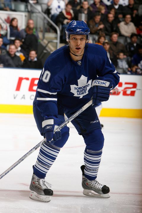 Christian Hanson with Toronto Maple Leafs