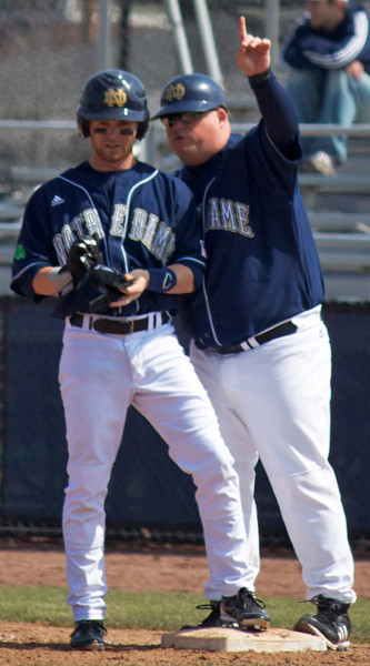 Irish Drop Pitcher’s Duel To Michigan, 2-1 Senior RF Herman Petzold drilled his first career home run on Tuesday night.