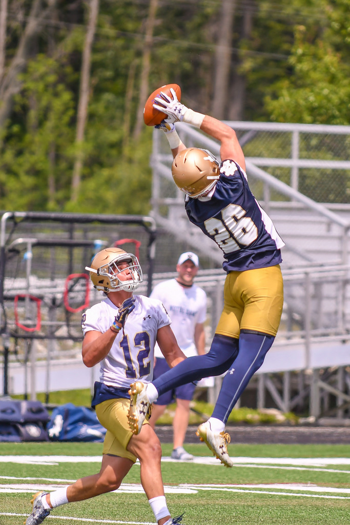 2017 Notre Dame Football Fall Camp - Practice One