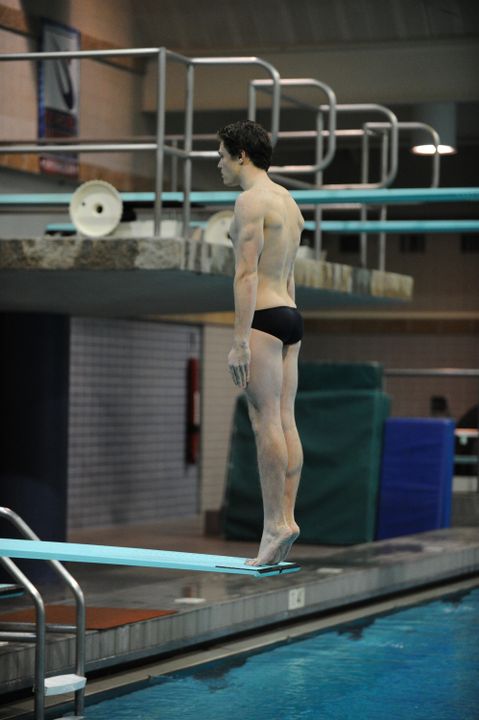 Junior Ted Wagner was the top Notre Dame finisher in the platform dive (263.90 points) at the ACC Championship last month