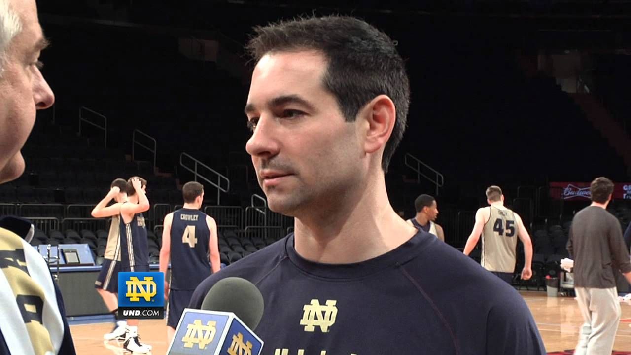 Coach Ingelsby - St. John's Preview - Notre Dame Men's Basketball