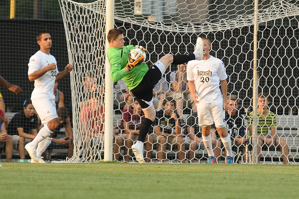Notre Dame Men's Soccer vs Duke on 8-26-12