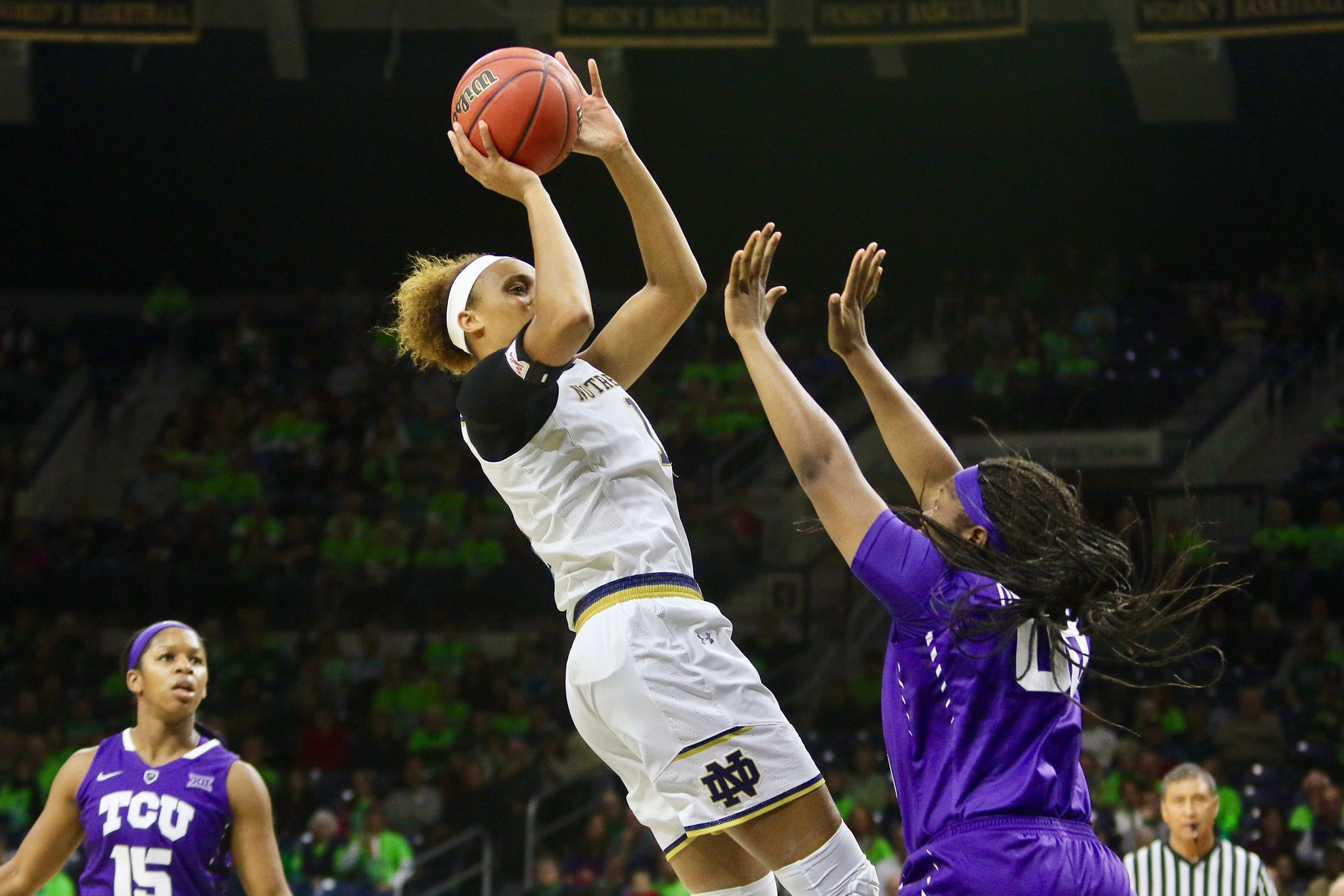 #1 Irish Ready To Wear Blue At Iowa Brianna Turner's next point will be the 1,000th of her Notre Dame career.