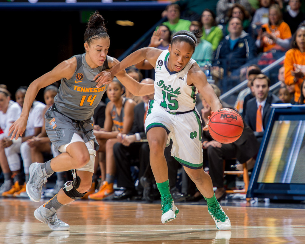 No. 3 Notre Dame vs. No. 18 Tennessee