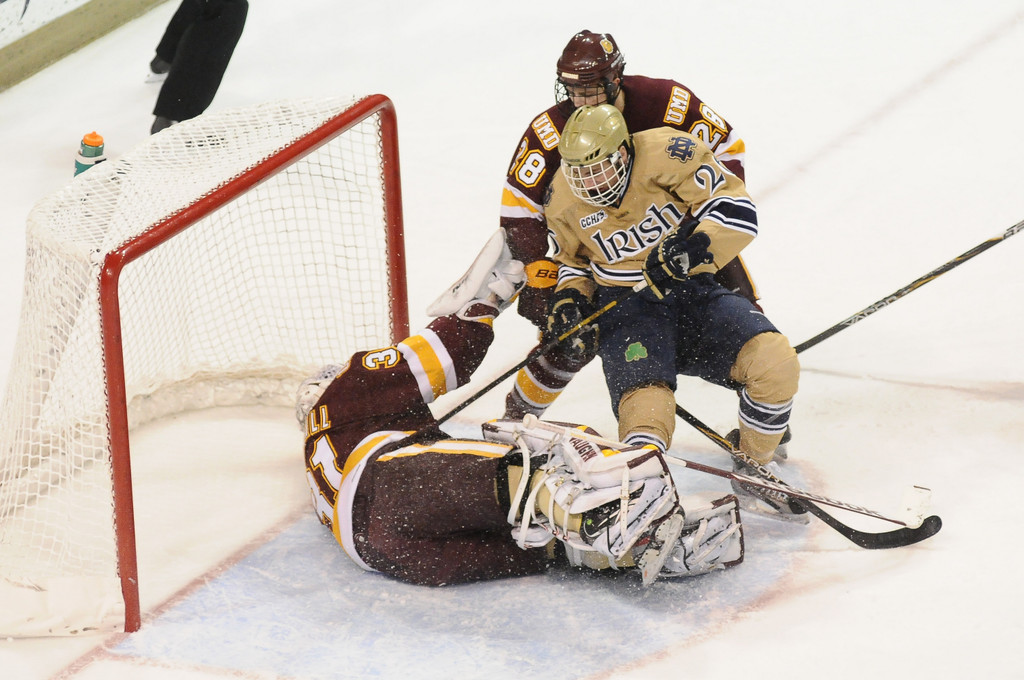 Notre Dame Men's Hockey vs Minnesota Duluth on 10-19-2012