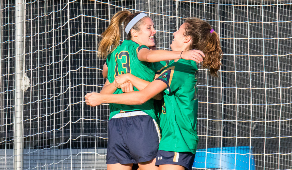 #22 Notre Dame vs #20 Wake Forest on September 29th 2017, at Alumni Stadium