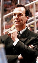 Hockey Looks To Build On First-Ever Trip To NCAA Tournament After 10 seasons as Notre Dame's head hockey coach, Dave Poulin has stepped down to take up a position in the athletic administration.