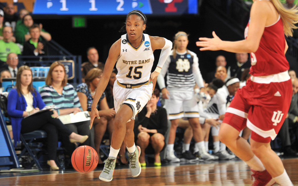 #2/3 Irish Outlast Indiana 87-70, Advance to Sweet 16