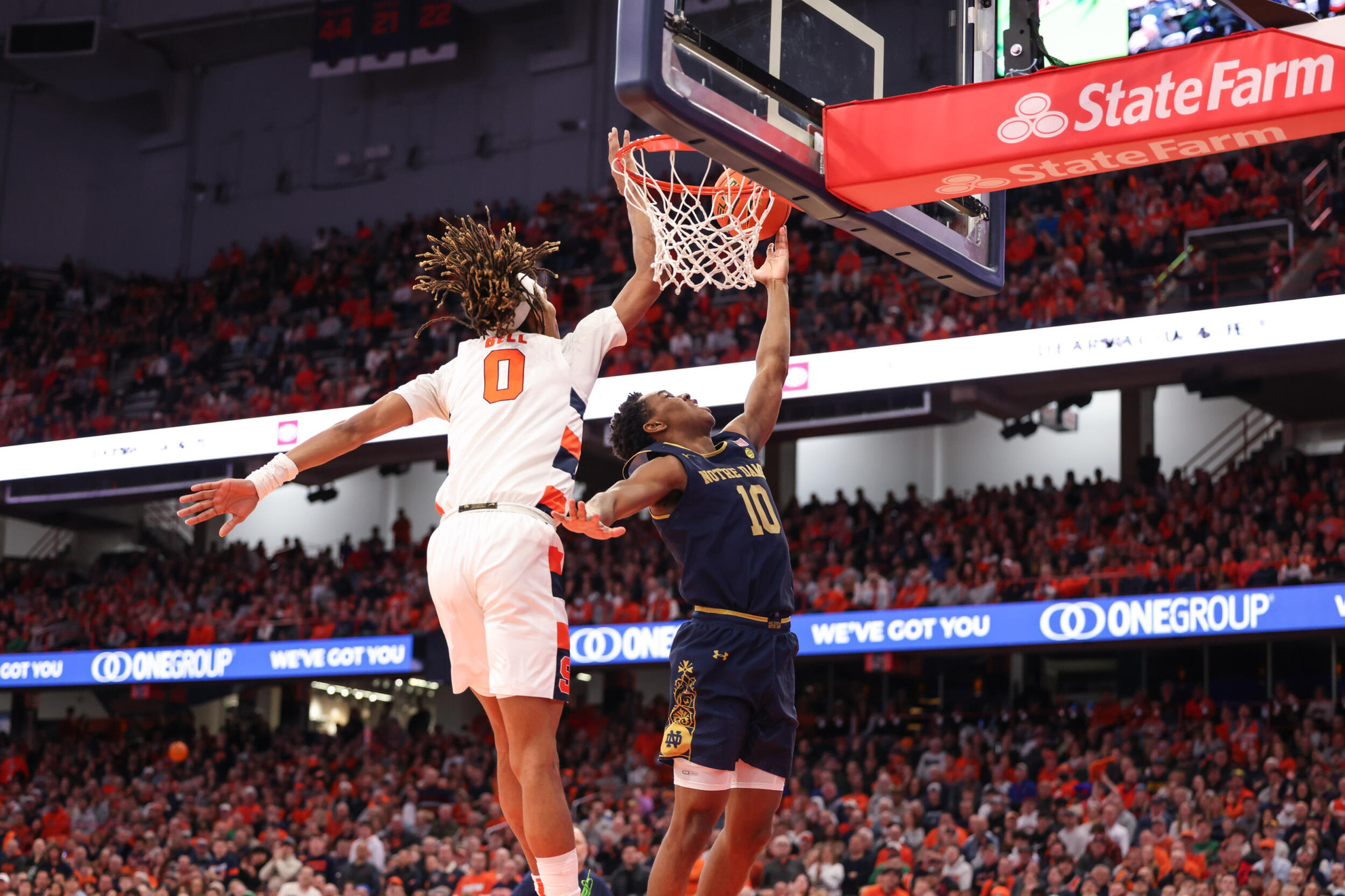 Irish Can’t Hold on to Lead, Fall 78-73 at Syracuse Irish Can’t Hold on to Lead, Fall 78-73 at Syracuse