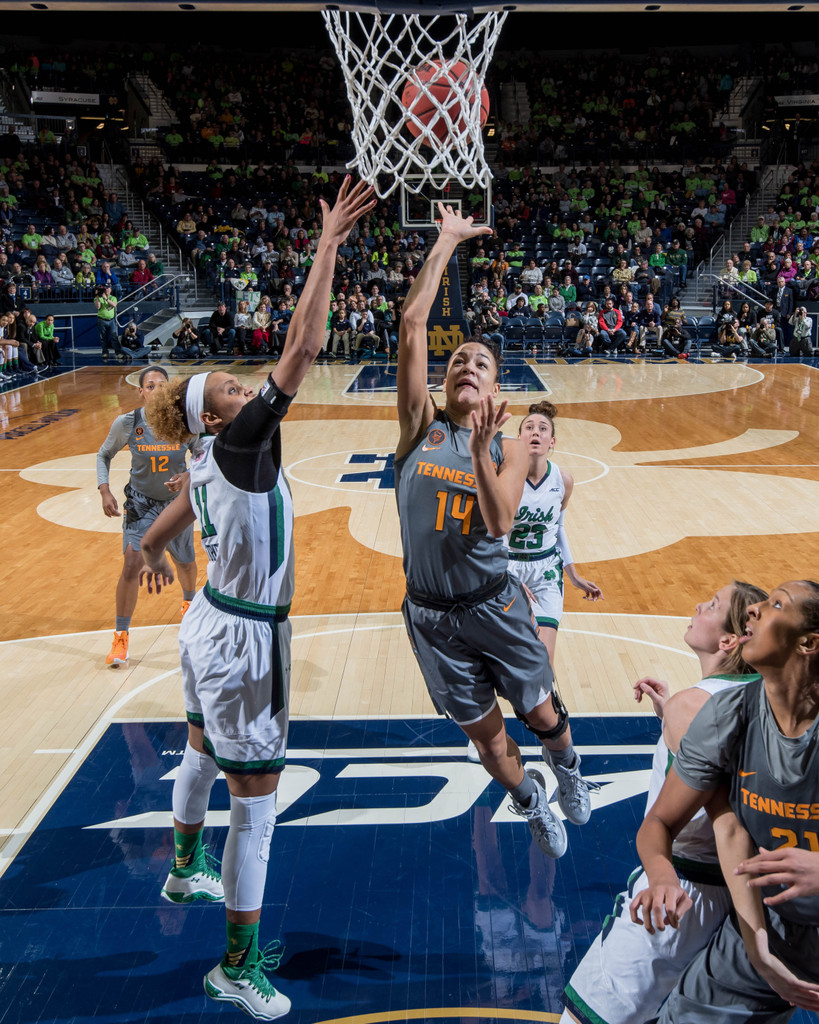 No. 3 Notre Dame vs. No. 18 Tennessee