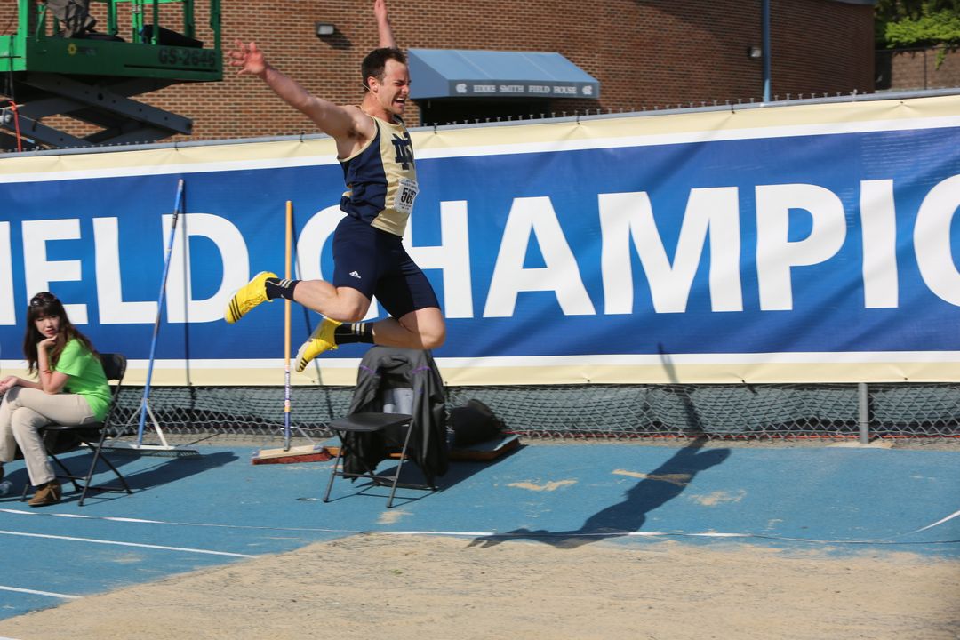 Logan Renwick placed fourth in the men's long jump with a leap of 7.39m.