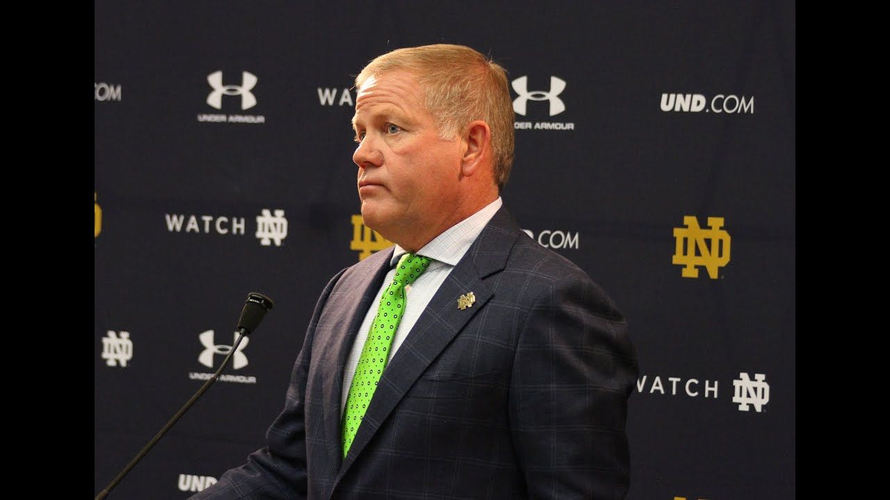 Notre Dame Football Press Conference - Michigan State