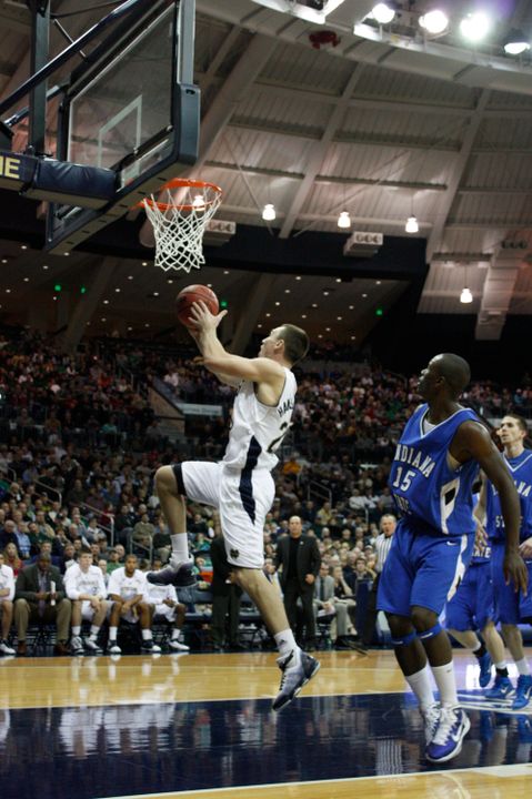 Ben Hansbrough scored a career-high 24 points last Tuesday against Indiana State.