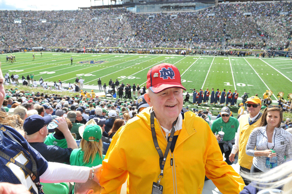 Bud Schmitt - Irish Football Super Fan