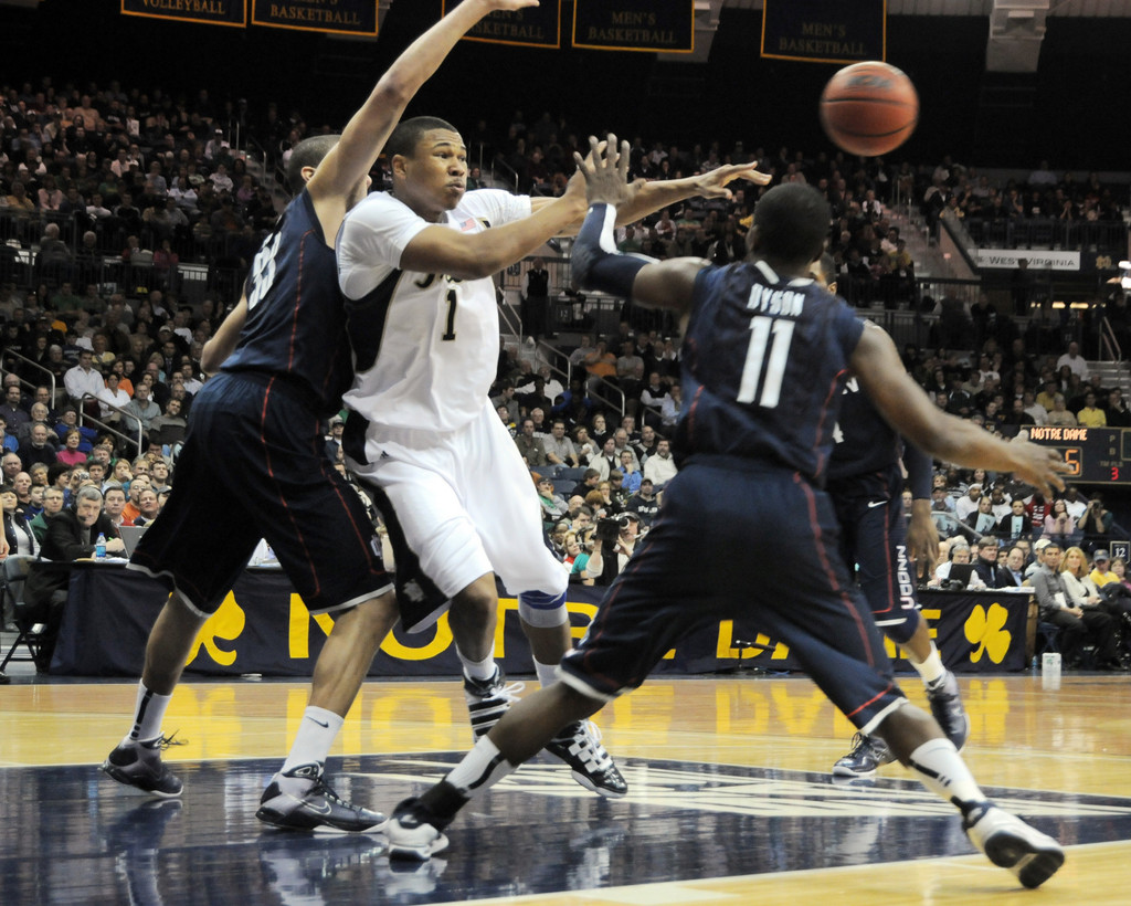 Irish Down Connecticut on Senior Night