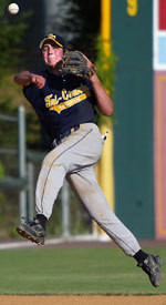 Irish Baseball Team Reels In Early Signee Class Of Ten Top High School Players Infielder A.J. Pollock - a Hebron, Conn., native and member of the Notre Dame baseall program's 2005 fall signee class - recently was named the the 2006 Puma Preseason All-America Team.
